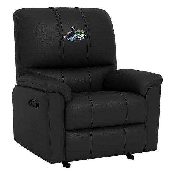 Dreamseat Rocker Recliner with Tampa Bay Rays Cooperstown Primary XZ52031CDRRBLK-PSCOOP0105 - main